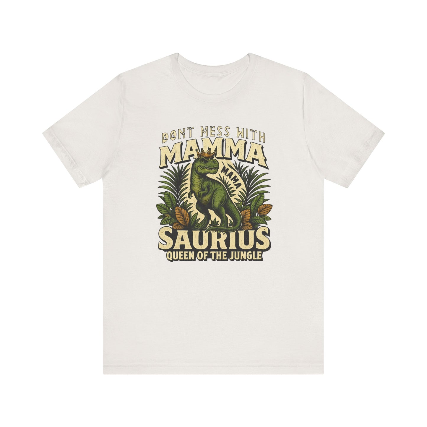 Mama Saurus T-shirt | Funny Dinosaur Mom Gift | Mother’s Day Tee for Nana
