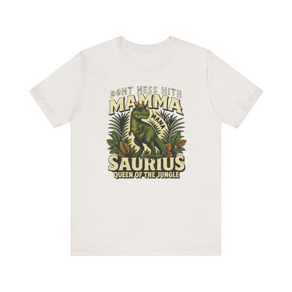 Mama Saurus T-shirt | Funny Dinosaur Mom Gift | Mother’s Day Tee for Nana