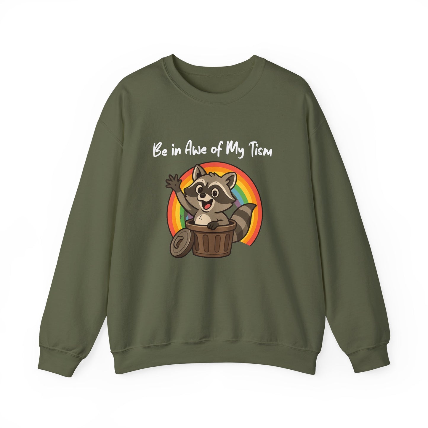 Be In Awe Of My 'Tism sweatshirt | Autism awareness gift | Funny meme crewneck | Retro unisex top for mom | supporters