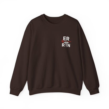 Emergency Department sweatshirt | ER Nurse gift | Medical crewneck | Funny RN shirt | Hospital staff sweater | Custom personalized top