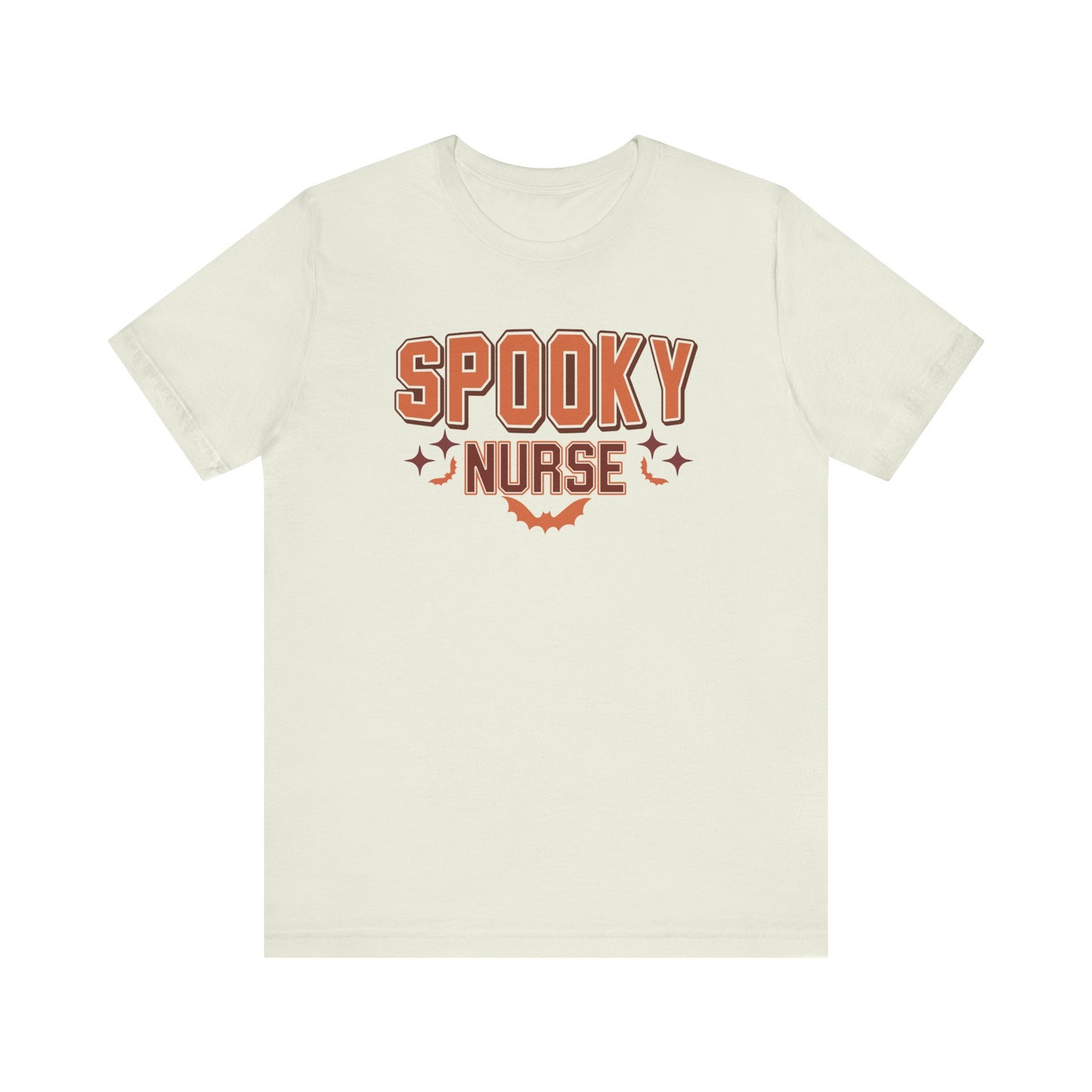 One Spooky Nurse T-shirt | Cute Skeleton Ghost Tee | Halloween Nurse Gift