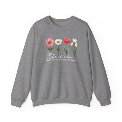 She Is Mimi T-Shirt | Grandma T-shirt Gift | Mother’s Day Reveal Idea