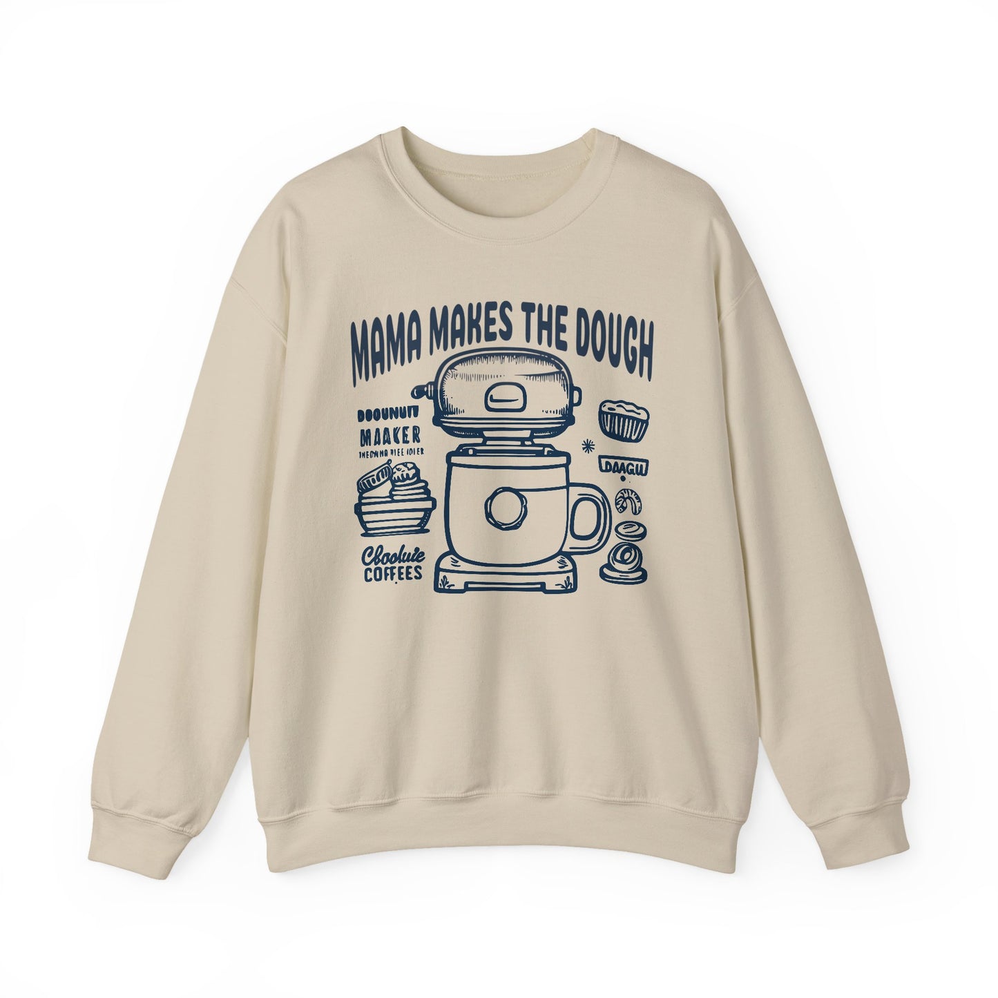 Mama Makes the Dough Sweatshirt | Baking Mom Gift | Cute Kitchen Crewneck