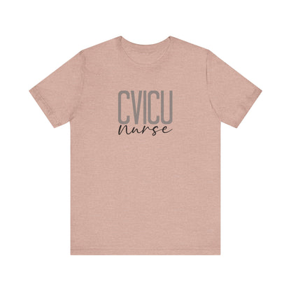 CVICU Nurse T-Shirt | Heart RN Crewneck Gift | ICU Nurse Appreciation Tee
