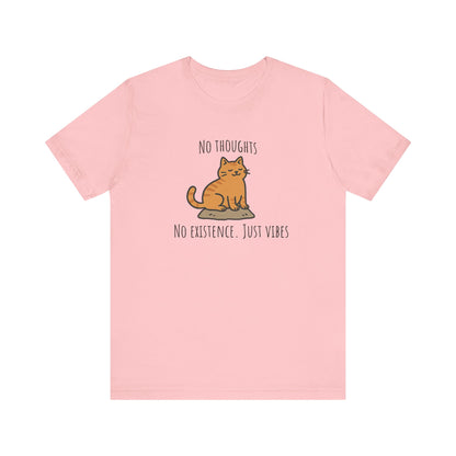 I Do Not Think Therefore I Do Not Am T-shirt | Raccoon Meme | Silly Y2K Tee