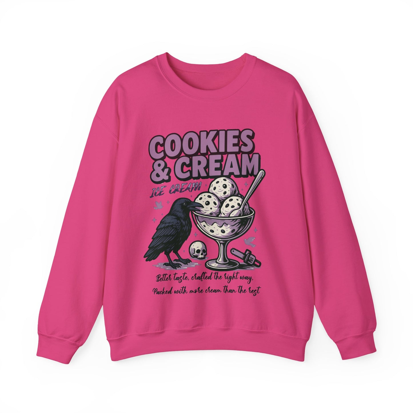 Butcher Blackbird Dark Romance  Sweatshirt  Cookie & Cream Ice Cream |Brynne Inspired Book |  Gift For Book Lover |