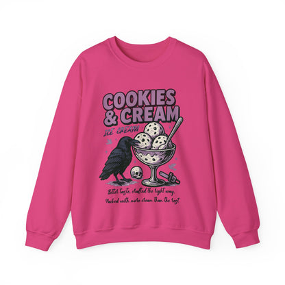 Butcher Blackbird Dark Romance  Sweatshirt  Cookie & Cream Ice Cream |Brynne Inspired Book |  Gift For Book Lover |