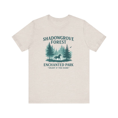 Shadowgrove Forest T-shirt | Magical Wizard Tee | Enchanted Bookish Gift