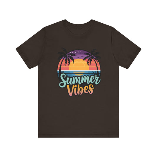 Vintage Sumer vibes Shirt | Beach Shirt | Vacation Tee | Retro Aesthetic | Sunshine Graphic | Trendy Summer Outfit | Cute Gift for Women |