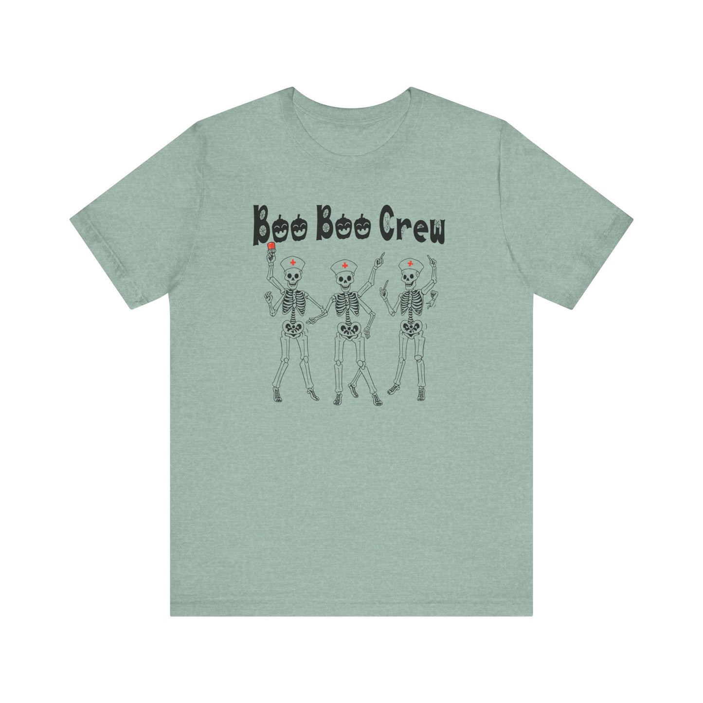 Boo Boo Crew T-shirt | Funny Ghost Nurse Tee | Spooky Halloween Gift Idea