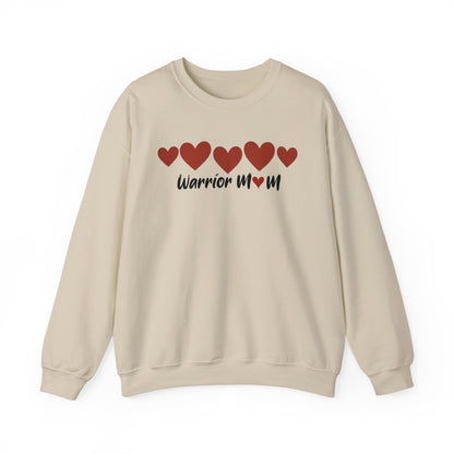 Heart Warrior Mama Sweatshirt | CHD Awareness T-shirt | Surgery Mom Gift