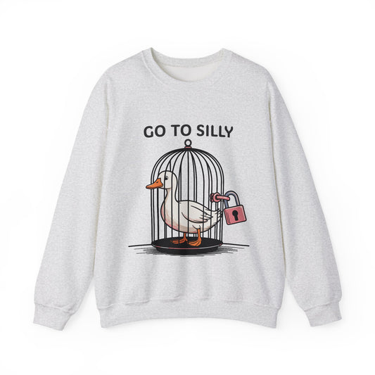 Go to silly SweatShirt | cute sweater | funny hoodie | cozy unisex top | got silly vibes | gift for her | playful university style