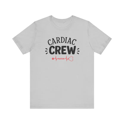 Cardiac Crew T-shirt | Telemetry RN Gift | Heart Nurse Appreciation Crewneck