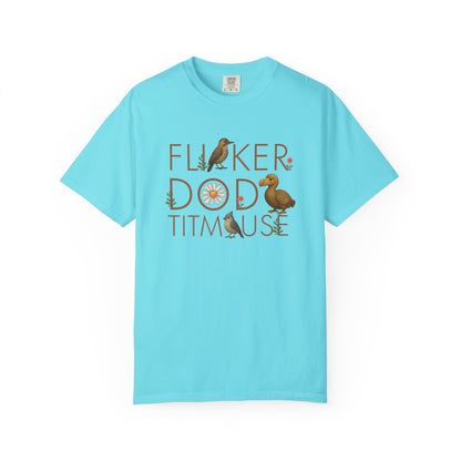 Flicker Dodo Titmouse shirt | Funny bird shirt | Anti MAGA tee | Subtle FDT gift | Liberal political shirt | Comfort Colors unisex