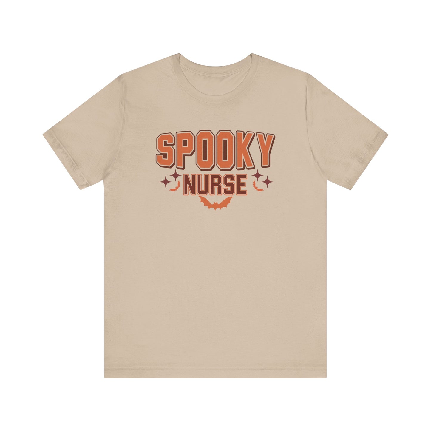 One Spooky Nurse T-shirt | Cute Skeleton Ghost Tee | Halloween Nurse Gift