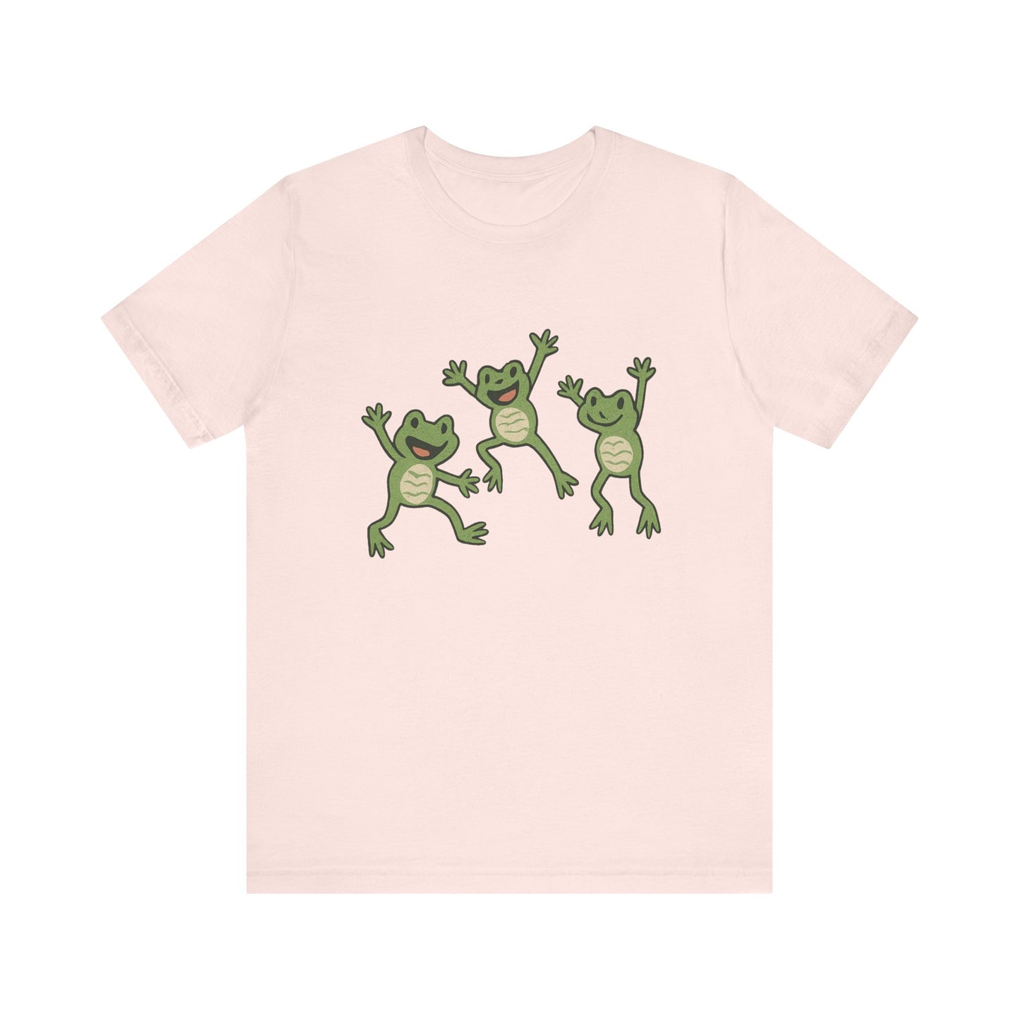 Three Frogs Shirt |Frog Tee| Cute Amphibian Fashion| Colors T-Shirt| Nature Lover Gift| I Like Frogs Shirt |