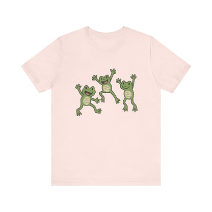 Three Frogs Shirt |Frog Tee| Cute Amphibian Fashion| Colors T-Shirt| Nature Lover Gift| I Like Frogs Shirt |