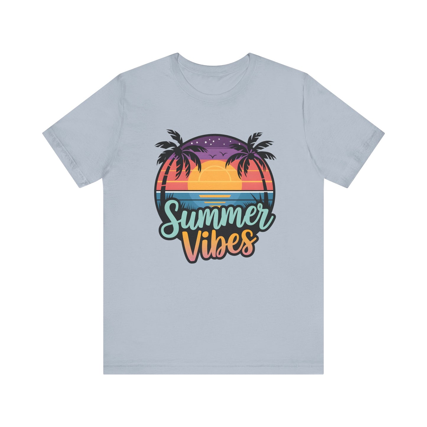 Vintage Sumer vibes Shirt | Beach Shirt | Vacation Tee | Retro Aesthetic | Sunshine Graphic | Trendy Summer Outfit | Cute Gift for Women |