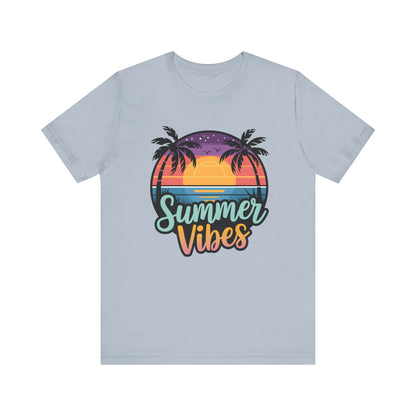 Vintage Sumer vibes Shirt | Beach Shirt | Vacation Tee | Retro Aesthetic | Sunshine Graphic | Trendy Summer Outfit | Cute Gift for Women |