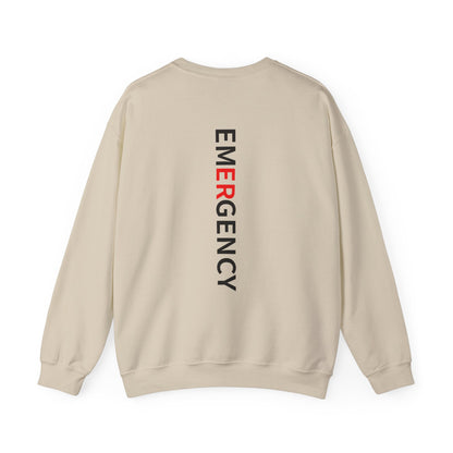 Emergency Department sweatshirt | ER Nurse gift | Medical crewneck | Funny RN shirt | Hospital staff sweater | Custom personalized top