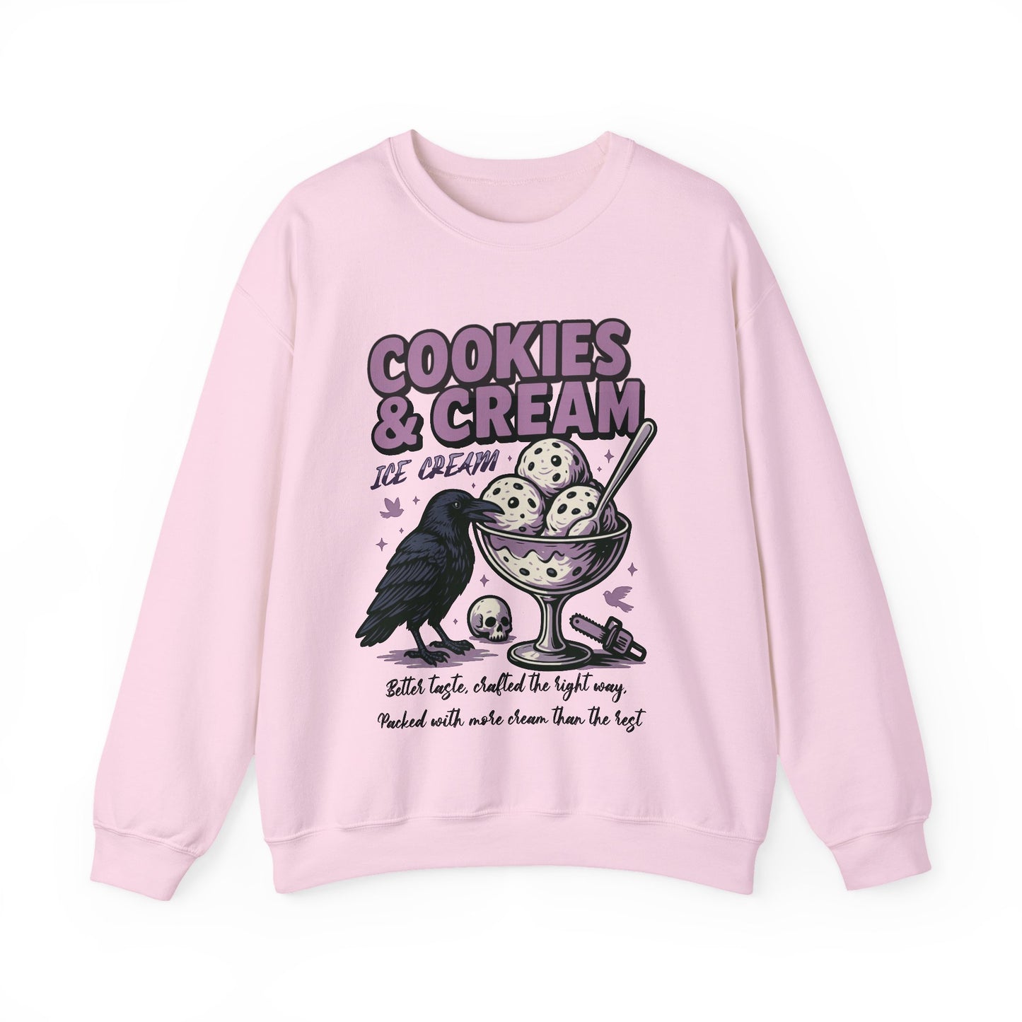 Butcher Blackbird Dark Romance  Sweatshirt  Cookie & Cream Ice Cream |Brynne Inspired Book |  Gift For Book Lover |
