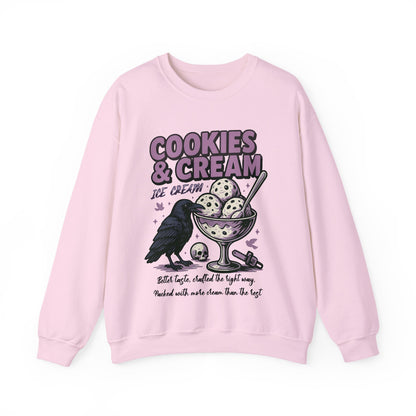 Butcher Blackbird Dark Romance  Sweatshirt  Cookie & Cream Ice Cream |Brynne Inspired Book |  Gift For Book Lover |
