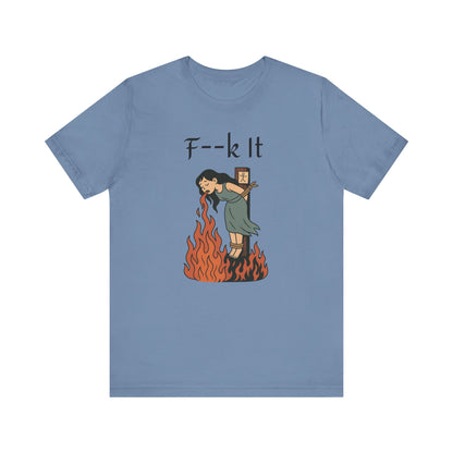 F-It T-shirt | Sarcastic Witchy Tee | Funny Spooky Aesthetic Halloween Shirt