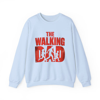 The walking dad sweatShirt | cool dad sweater | fatherhood crewneck | comfort fit gift for dad | zombie dad joke shirt | mens cozy top |