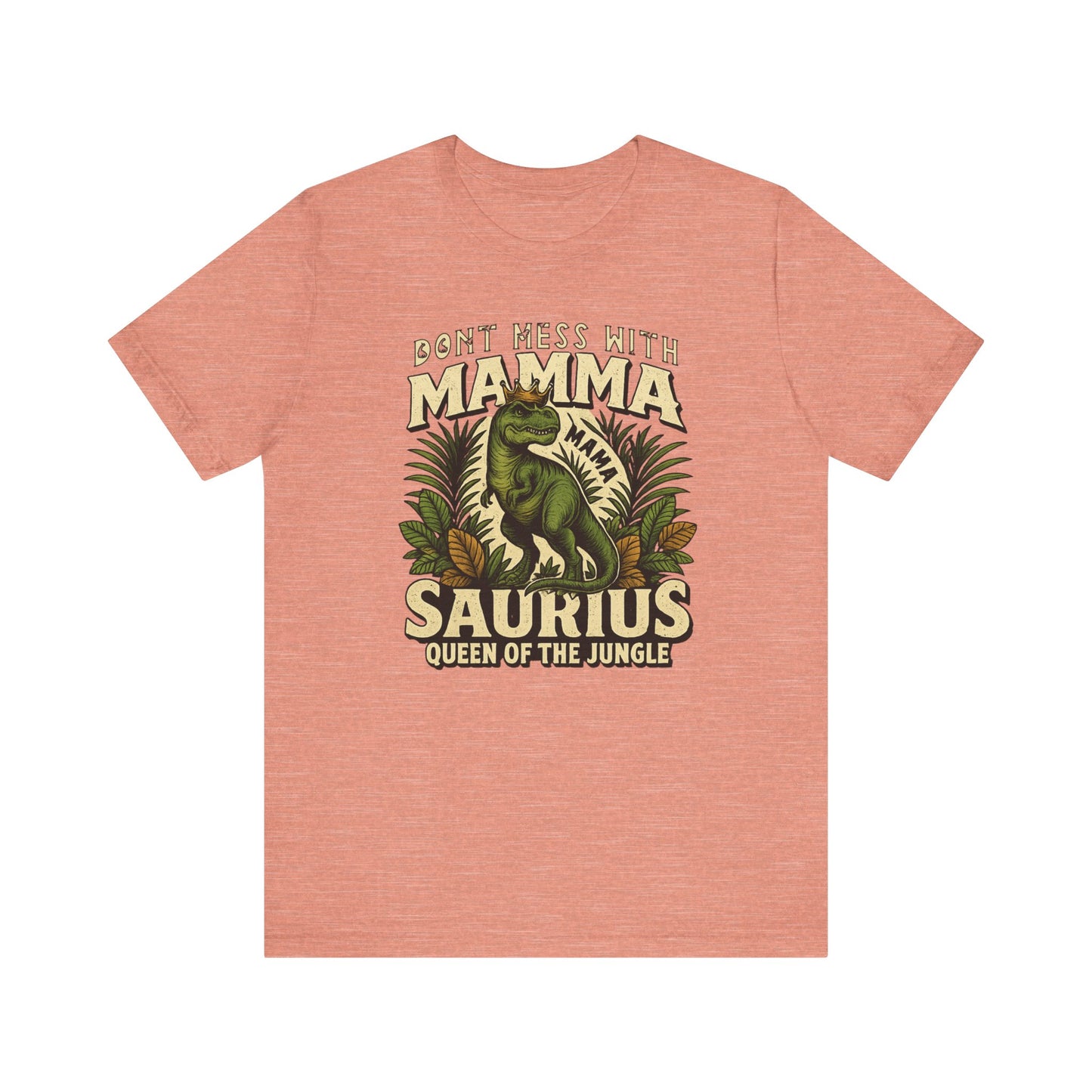 Mama Saurus T-shirt | Funny Dinosaur Mom Gift | Mother’s Day Tee for Nana