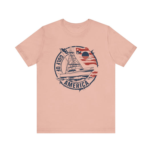 Gulf of mexico shirt | beach tee | salty retro vibe | gift for her | coastal aesthetic | liberal political wear | texas florida style