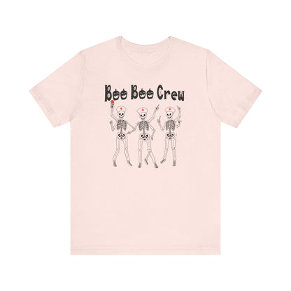 Boo Boo Crew T-shirt | Funny Ghost Nurse Tee | Spooky Halloween Gift Idea