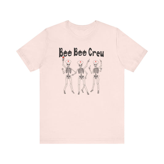 Boo Boo Crew T-shirt | Funny Ghost Nurse Tee | Spooky Halloween Gift Idea