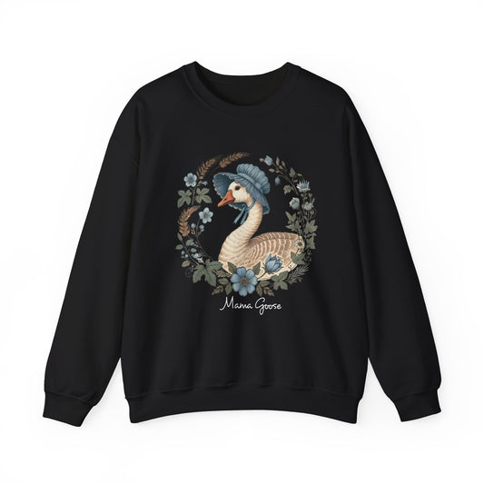 Floral Mama Goose Sweatshirt | Girly Duck Sublimation | Mother’s Day Clipart