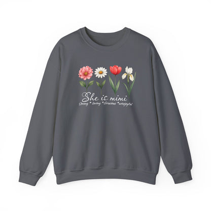 She Is Mimi T-Shirt | Grandma T-shirt Gift | Mother’s Day Reveal Idea