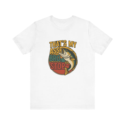 That’s My Bass Bro T-shirt | Funny Fishing Tee | Retro Gift for Fishermen