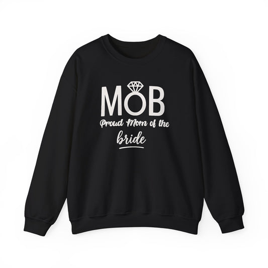 Mom bride sweatshirt | comfort colors | wedding crewneck | gift for mother of bride | bridal party shirt | cozy oversized fit