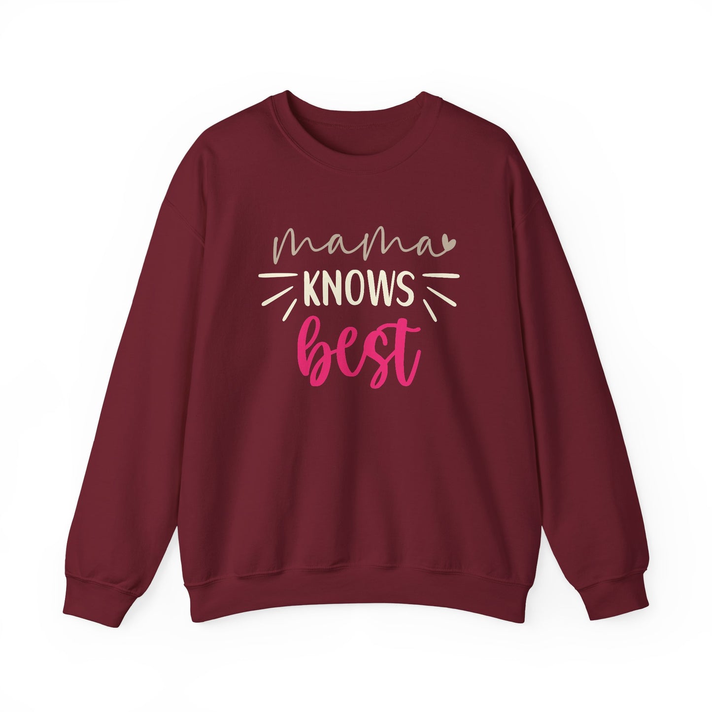 Mama Knows Best Sweatshirt | Cool Mom Tee | Mother’s Day Gift for Her