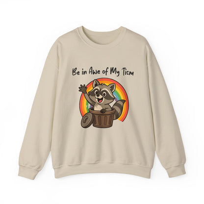 Be In Awe Of My 'Tism sweatshirt | Autism awareness gift | Funny meme crewneck | Retro unisex top for mom | supporters