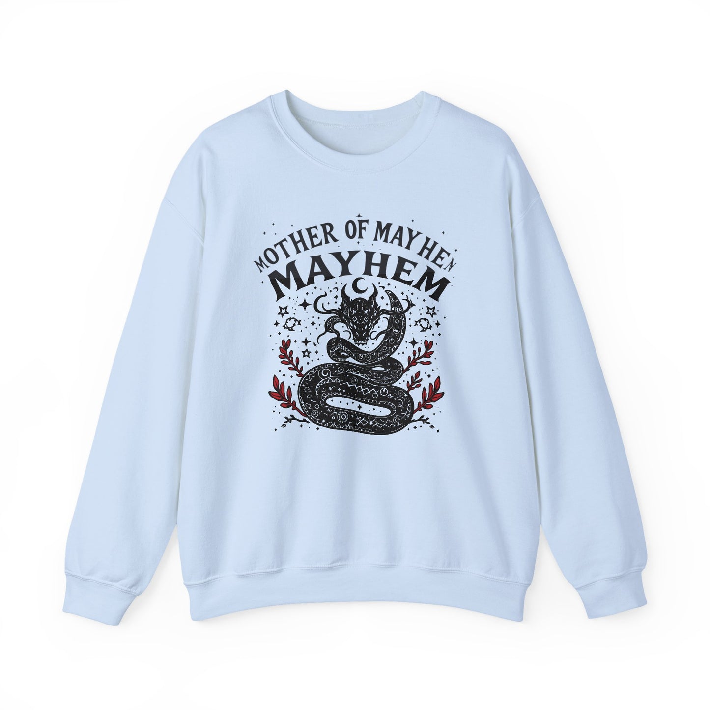Mother of Mayhem Sweatshirt | Punk Mom Gift | Grunge Alternative Wife Tee