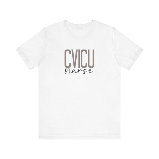 CVICU Nurse T-Shirt | Heart RN Crewneck Gift | ICU Nurse Appreciation Tee