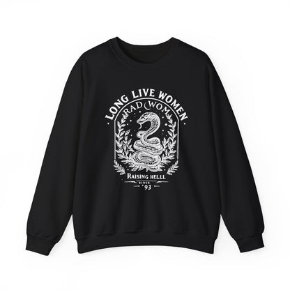 Long Live Rad Women Sweatshirt | Feminist Gift | Trendy Empowerment Tee