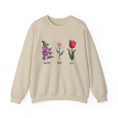 Subtle FDT Sweatshirt | political protest | liberal resist merch | feminist gift | democrat flower lover|F*ck Donald Trump  | comfy crewneck