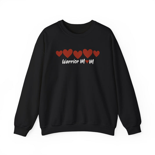 Heart Warrior Mama Sweatshirt | CHD Awareness T-shirt | Surgery Mom Gift