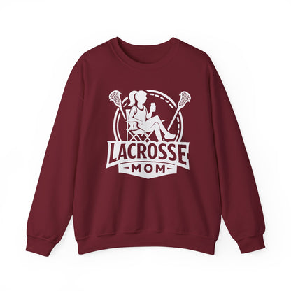 Lacrosse Mom Sweatshirt | Player & Coach Gift | Lacrosse Fan Apparel