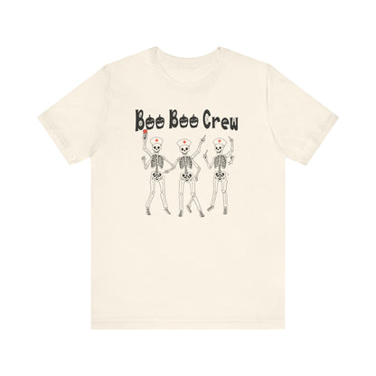 Boo Boo Crew T-shirt | Funny Ghost Nurse Tee | Spooky Halloween Gift Idea