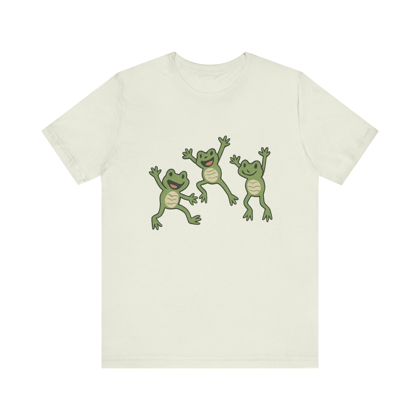 Three Frogs Shirt |Frog Tee| Cute Amphibian Fashion| Colors T-Shirt| Nature Lover Gift| I Like Frogs Shirt |