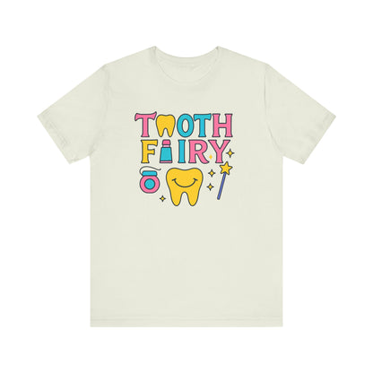 Tooth Fairy T-shirt | Dental Hygienist Gift | Funny Dentist Crewneck Tee
