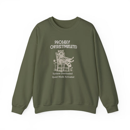 Overstimulated Shirt for Mom, Cowboy Frog Shirt, Unhinged TShirt, Weirdcore Clothing, Gen Z Shirt, Weird Stuff Funny TShirt