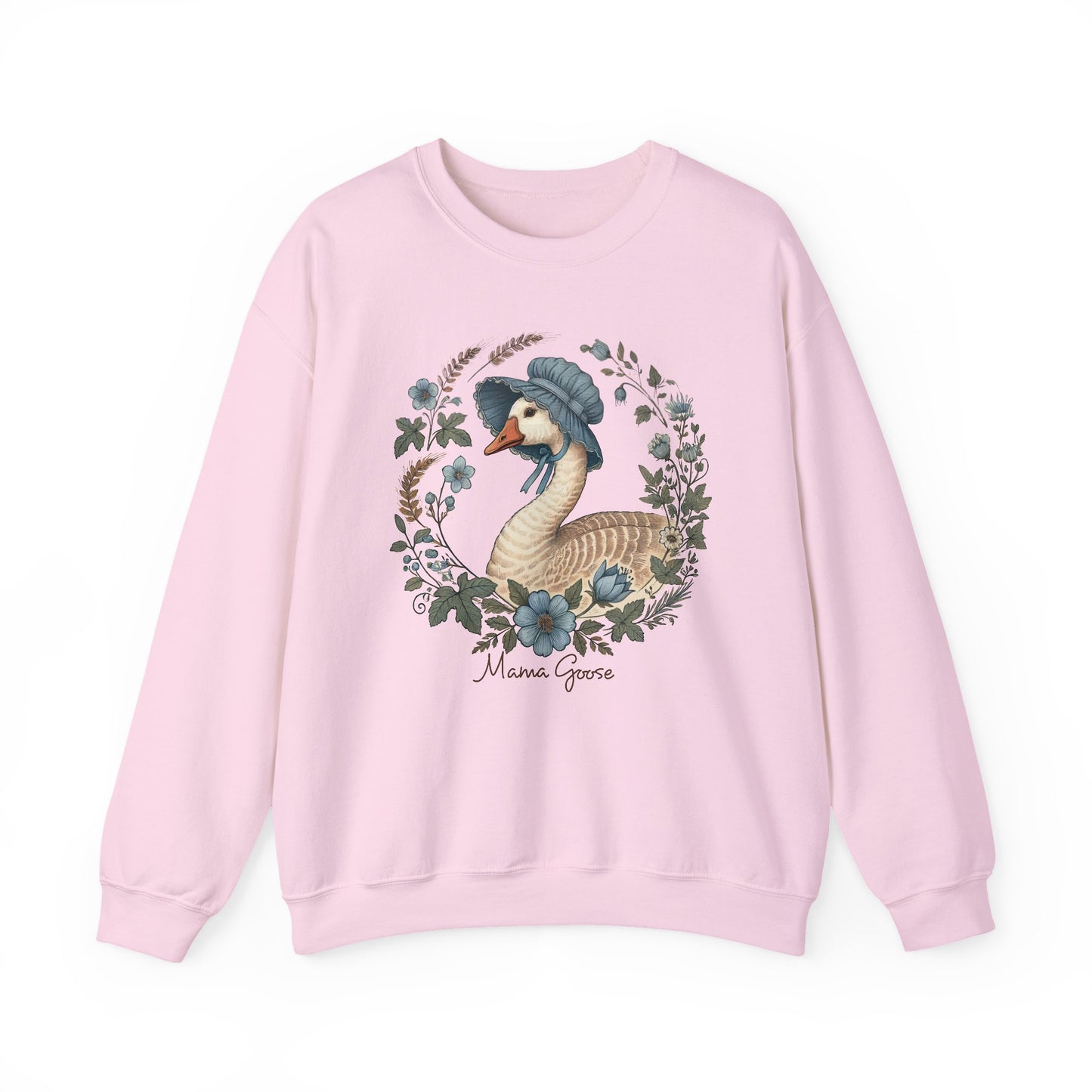 Floral Mama Goose Sweatshirt | Girly Duck Sublimation | Mother’s Day Clipart