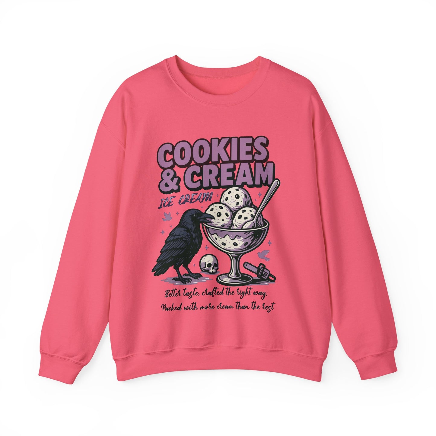 Butcher Blackbird Dark Romance  Sweatshirt  Cookie & Cream Ice Cream |Brynne Inspired Book |  Gift For Book Lover |
